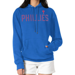 Philadelphia Phillies G-III 4Her by Carl Banks Women's Dot Print Pullover Hoodie Royal