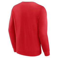 Detroit Red Wings Fanatics Focus Fleece Pullover Sweatshirt Red