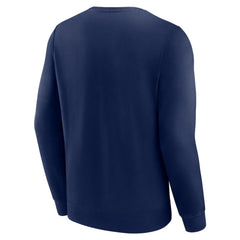 Seattle Kraken Fanatics Focus Fleece Pullover Sweatshirt Deep Sea Blue