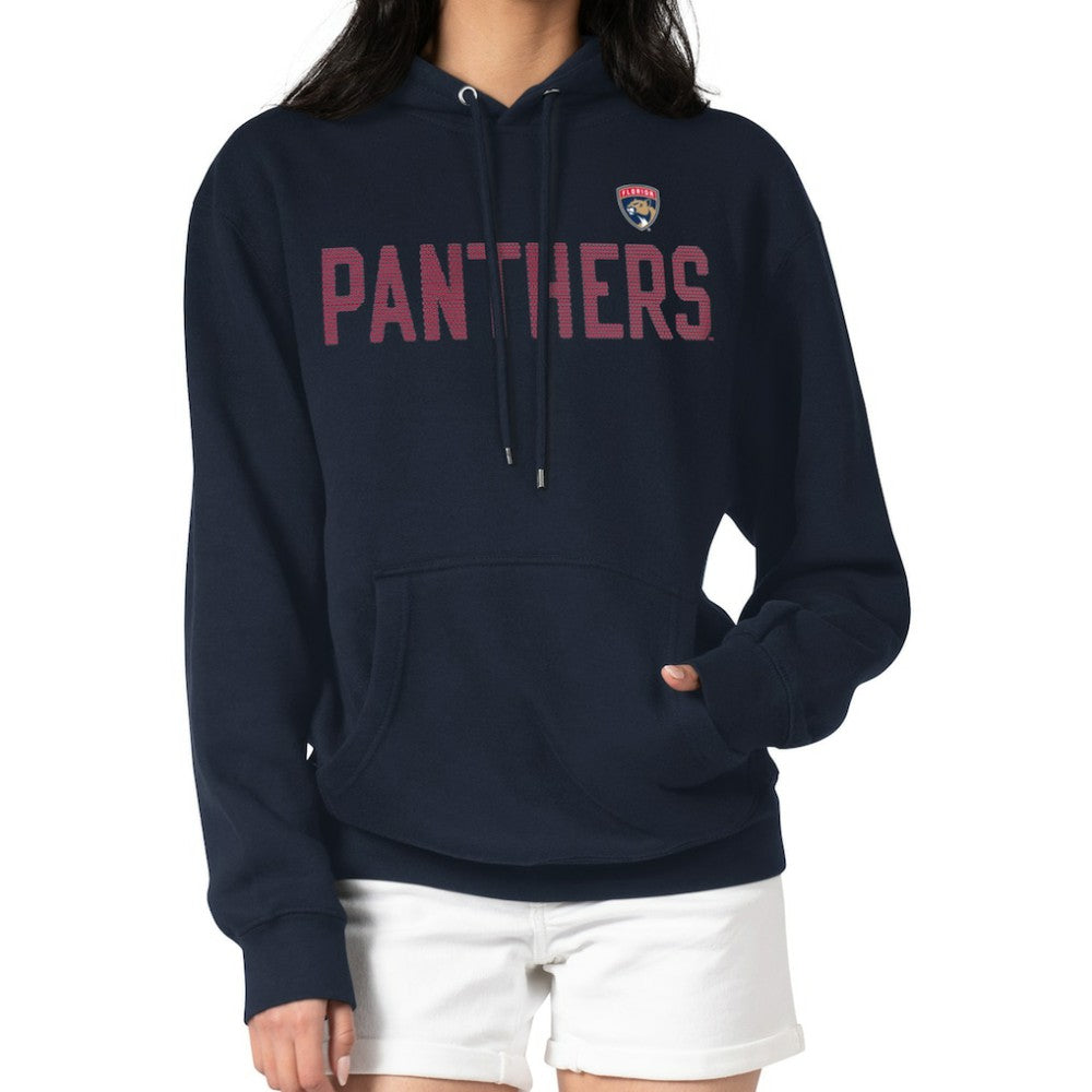 Florida Panthers G-III 4Her by Carl Banks Women's Dot Print Pullover Hoodie Navy