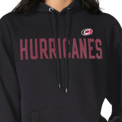 Carolina Hurricanes G-III 4Her by Carl Banks Women's Dot Print Pullover Hoodie Black