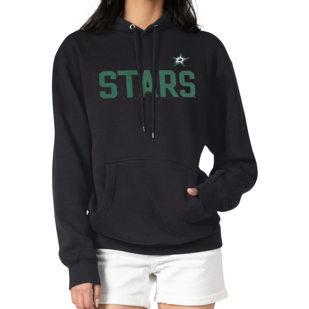 Dallas Stars G-III 4Her by Carl Banks Women's Dot Print Pullover Hoodie Black