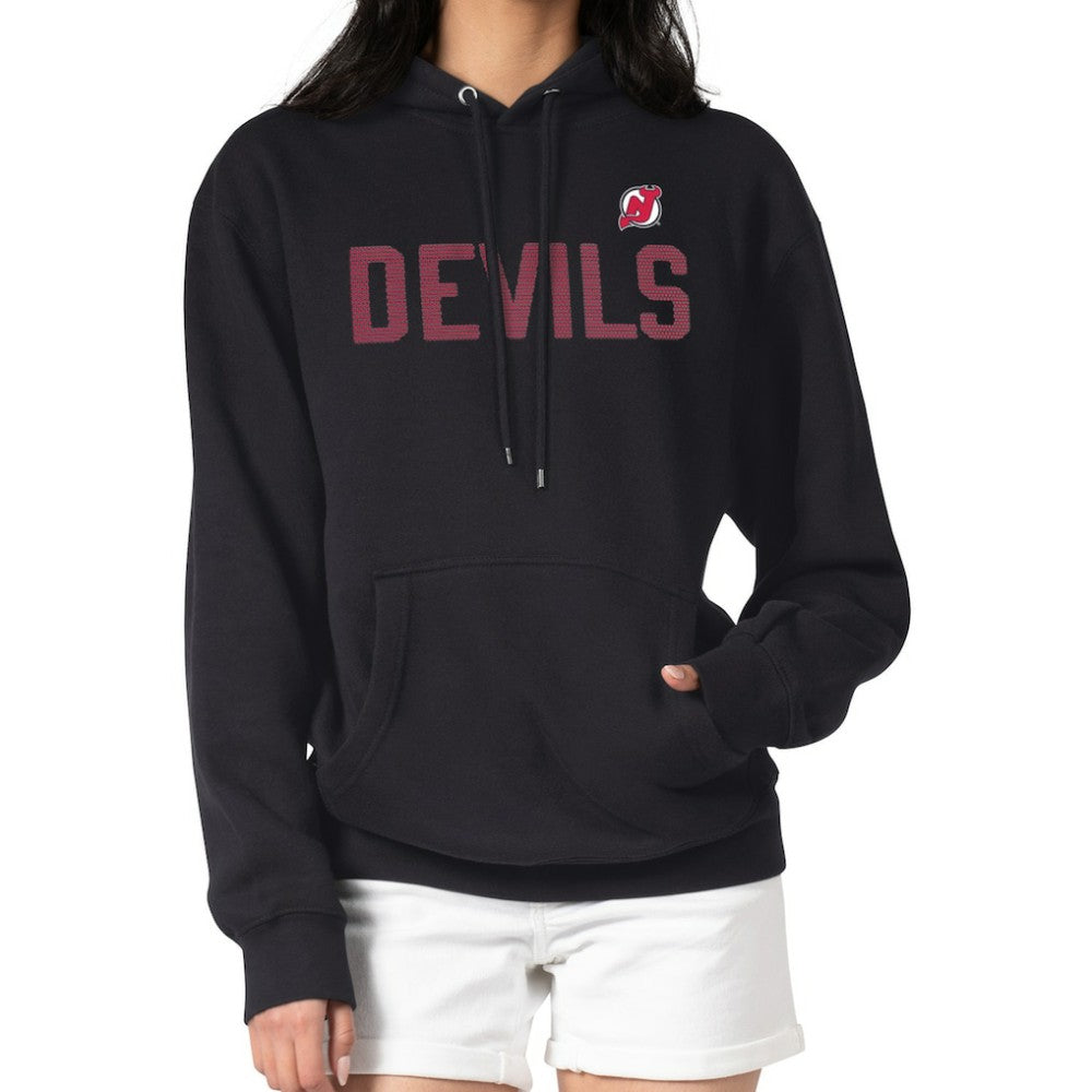 New Jersey Devils G-III 4Her by Carl Banks Women's Dot Print Pullover Hoodie Black