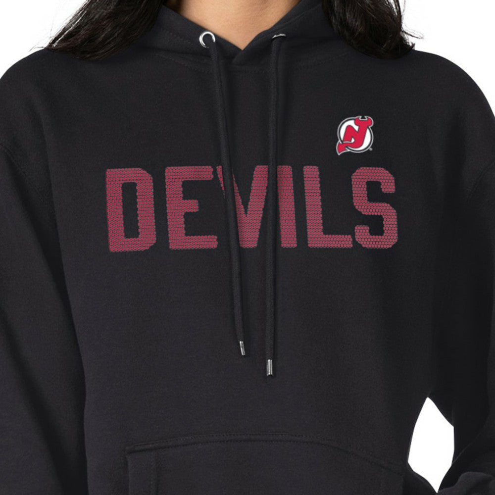 New Jersey Devils G-III 4Her by Carl Banks Women's Dot Print Pullover Hoodie Black