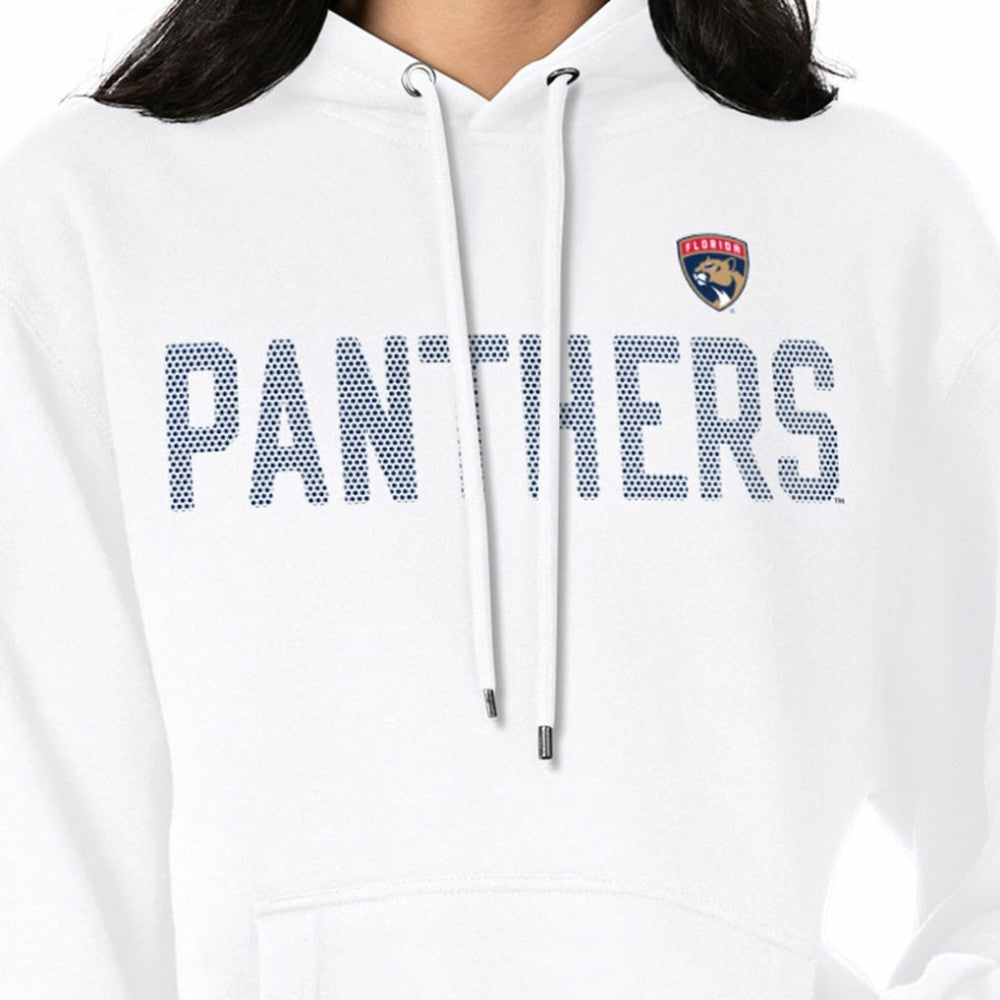 Florida Panthers G-III 4Her by Carl Banks Women's Dot Print Pullover Hoodie White