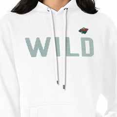 Minnesota Wild G-III 4Her by Carl Banks Women's Dot Print Pullover Hoodie White