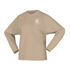 Houston Astros Women's Branded Fleece Pullover Sweatshirt Tan