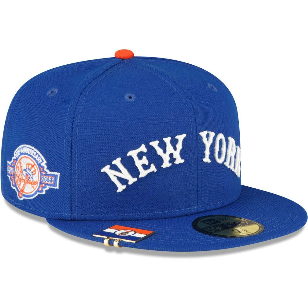 New York Yankees City Flag 59FIFTY Fitted Hat Royal | New Era