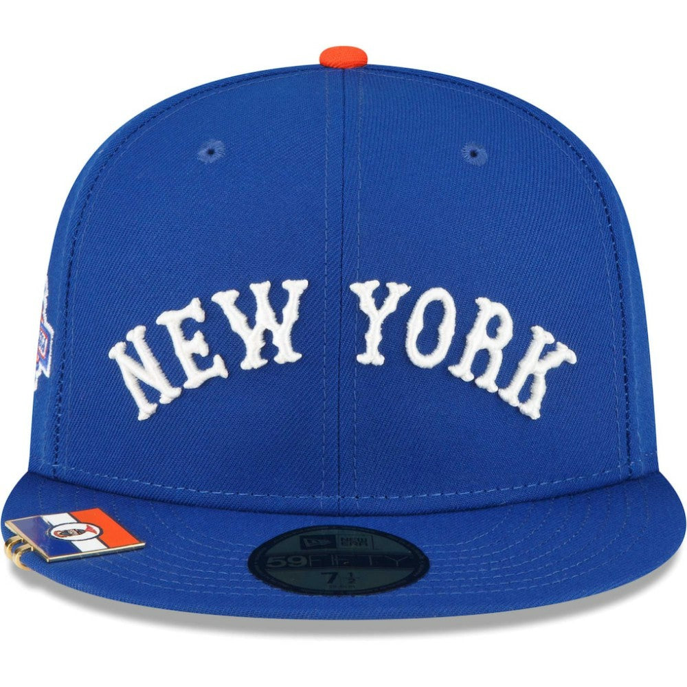 New York Yankees City Flag 59FIFTY Fitted Hat Royal | New Era