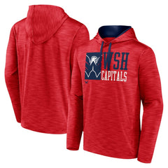 Washington Capitals Fanatics Never Quit Pullover Hoodie Red