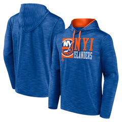 New York Islanders Fanatics Never Quit Pullover Hoodie Royal