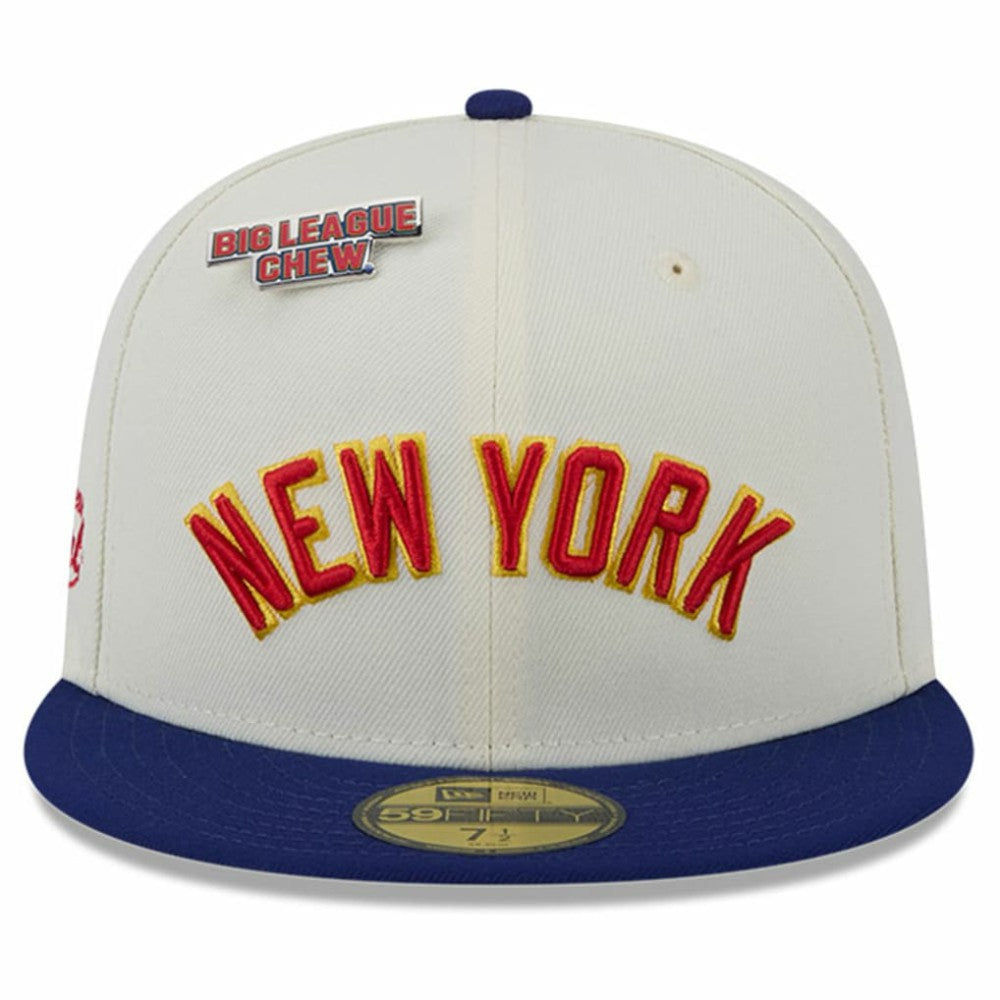 New York Yankees Big League Chew Original 59FIFTY Fitted Hat White | New Era