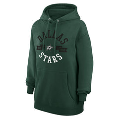 Dallas Stars G-III 4Her by Carl Banks Women's City Graphic Fleece Pullover Hoodie Green