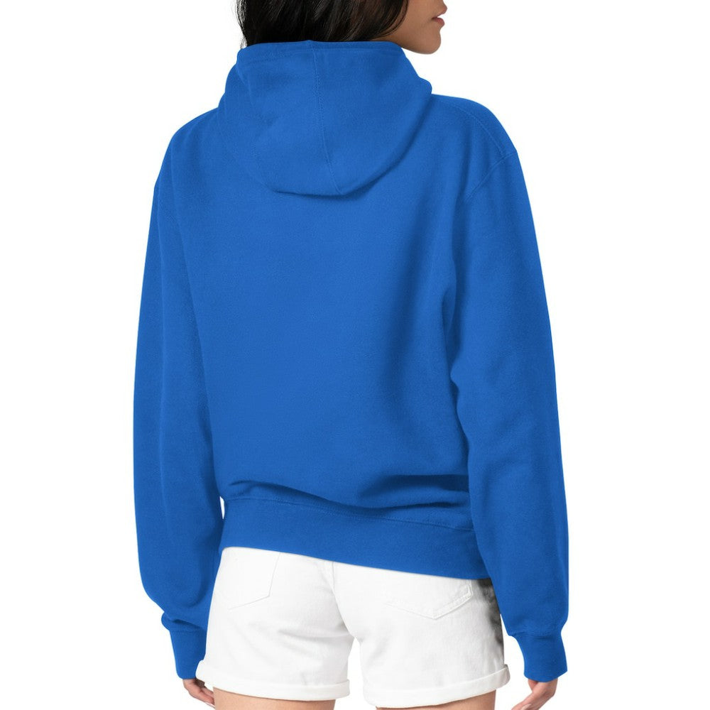 New York Islanders G-III 4Her by Carl Banks Women's City Graphic Fleece Pullover Hoodie Royal