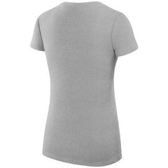 Boston Bruins G-III 4Her by Carl Banks Women's Super-Slim Fit Lightweight City Graphic V-Neck T-Shirt Heather Gray
