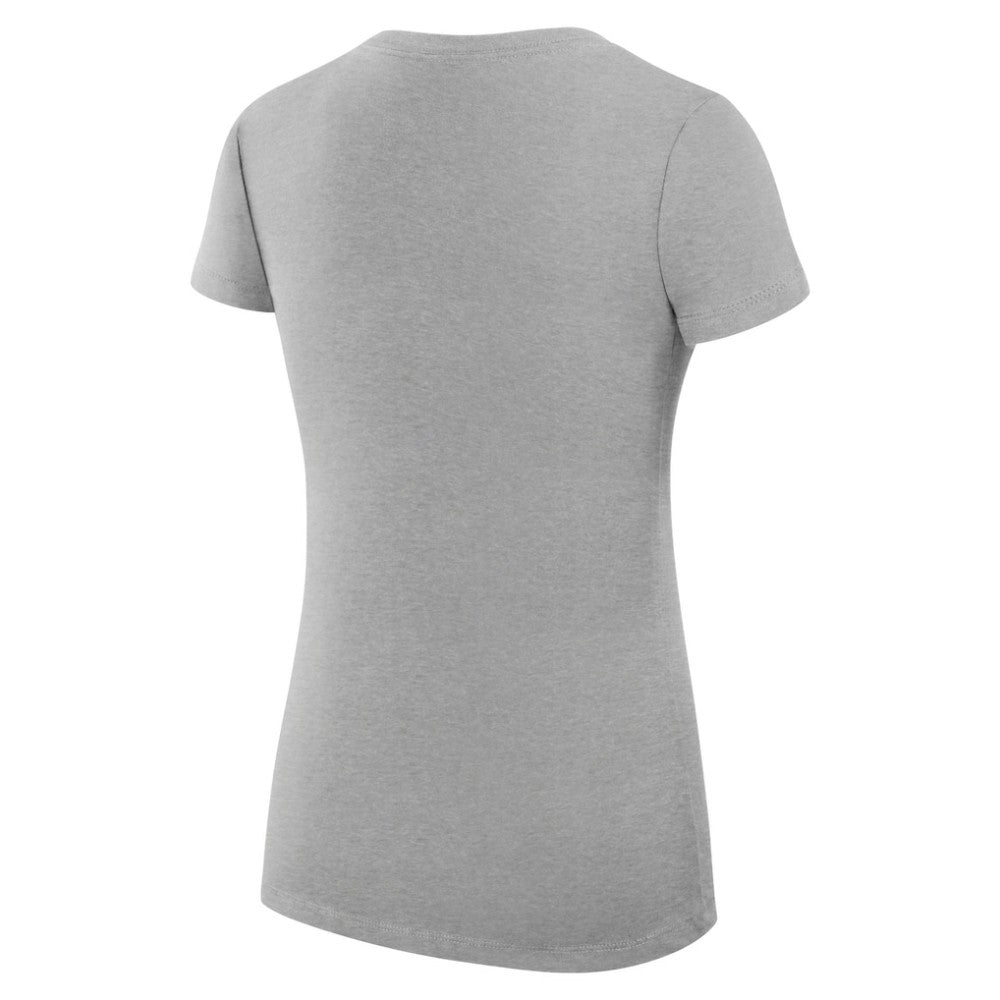 Winnipeg Jets G-III 4Her by Carl Banks Women's Super-Slim Fit Lightweight City Graphic V-Neck T-Shirt Heather Gray