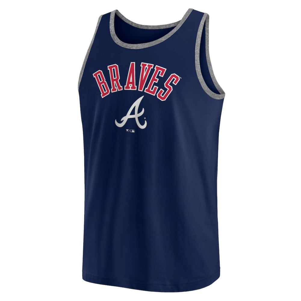 Atlanta Braves Bet Tank Top Navy