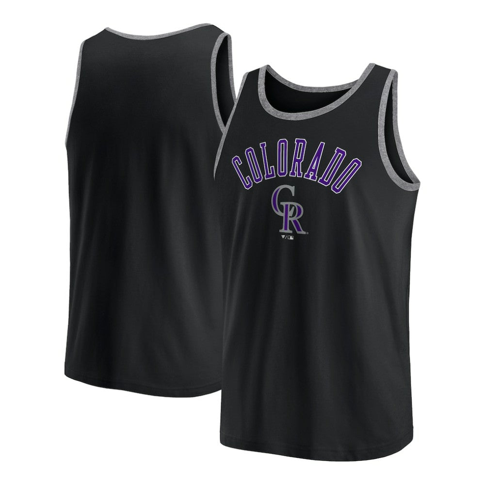 Colorado Rockies Bet Tank Top Black