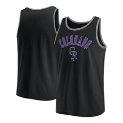 Colorado Rockies Bet Tank Top Black