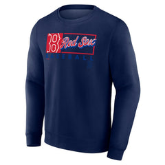Boston Red Sox Focus Fleece Pullover Sweatshirt Navy