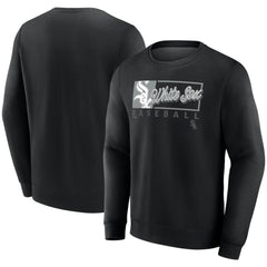 Chicago White Sox Focus Fleece Pullover Sweatshirt Black