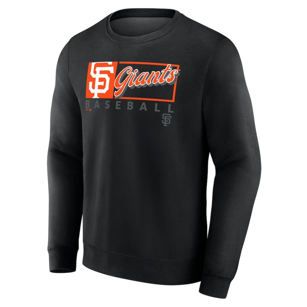 San Francisco Giants Focus Fleece Pullover Sweatshirt Black