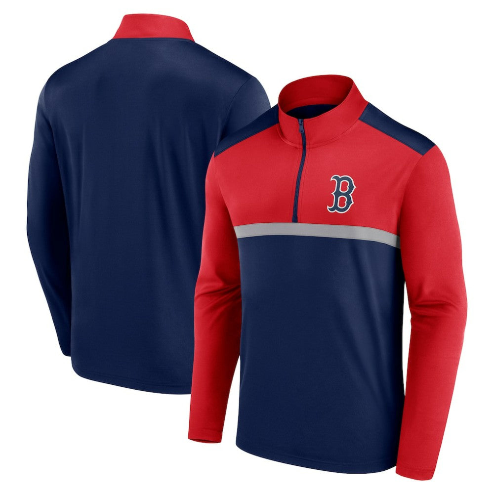 Boston Red Sox Unstoppable Quarter-Zip Top Navy