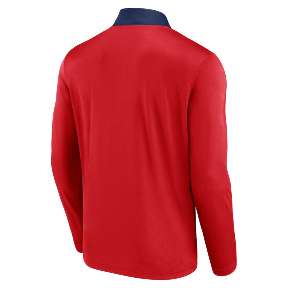 Los Angeles Angels Unstoppable Quarter-Zip Top Red