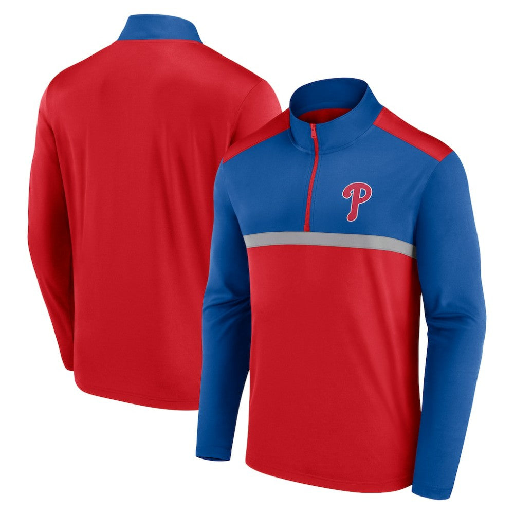 Philadelphia Phillies Unstoppable Quarter-Zip Top Red