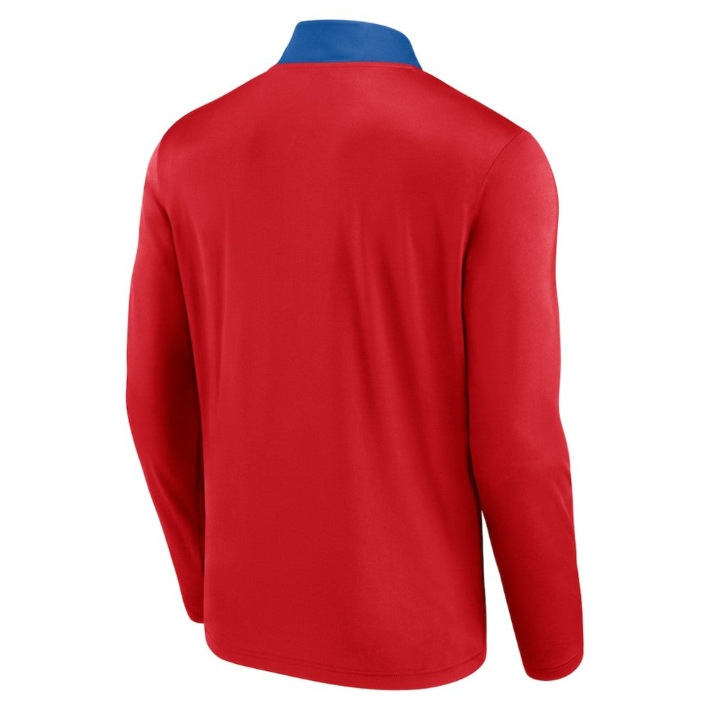 Philadelphia Phillies Unstoppable Quarter-Zip Top Red