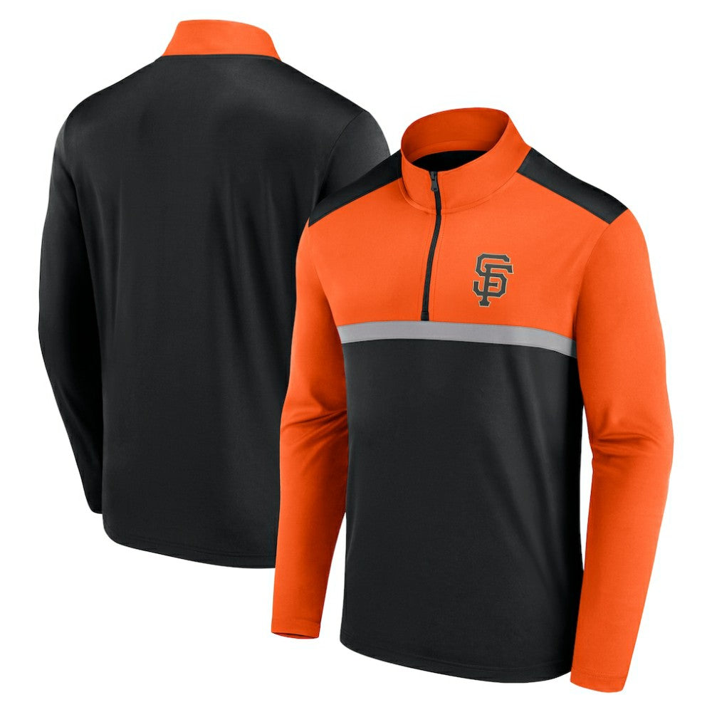 San Francisco Giants Unstoppable Quarter-Zip Top Black