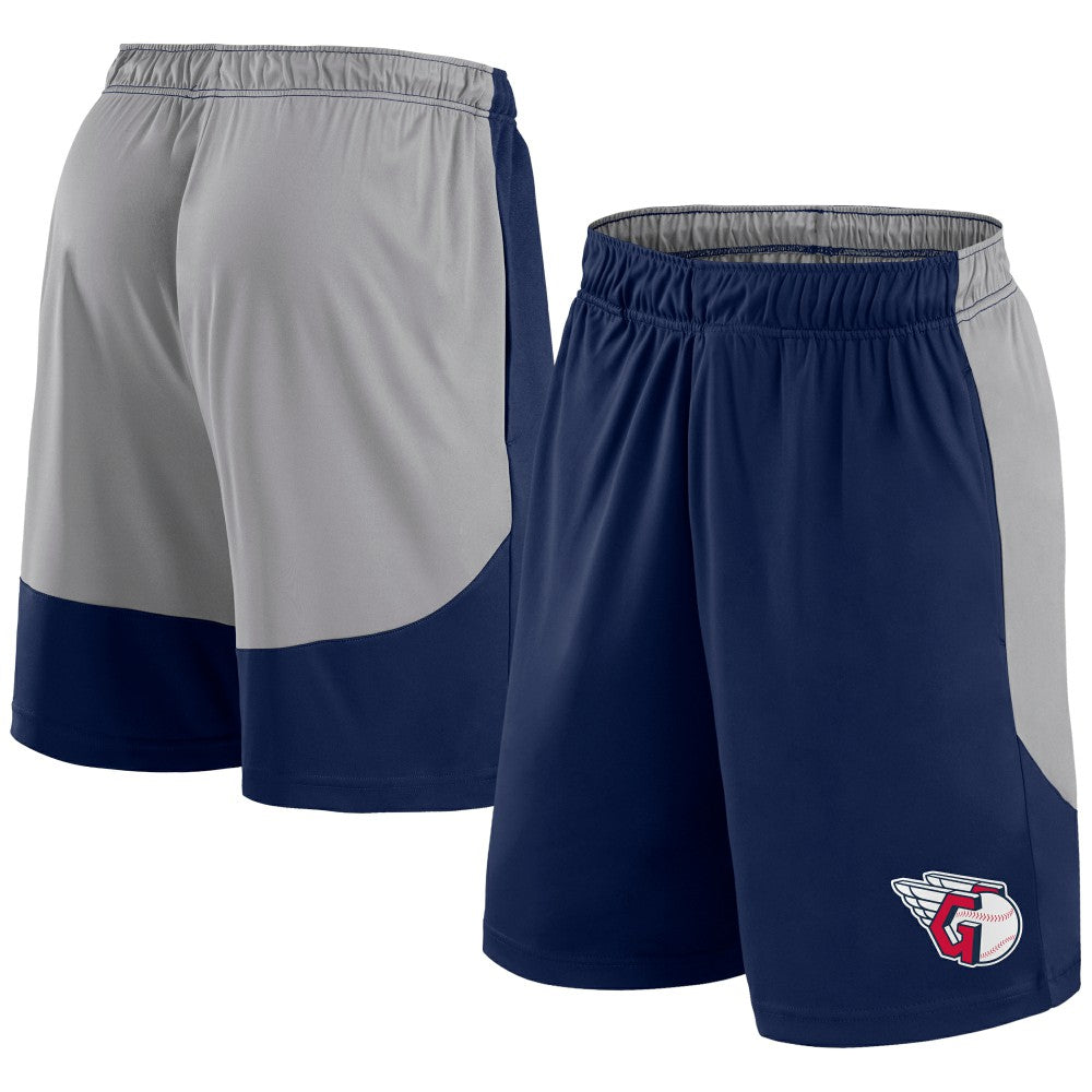 Cleveland Guardians Go Hard Shorts Navy/Gray