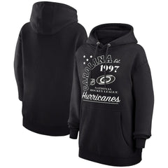 Carolina Hurricanes Starter Arch City Team Graphic Fleece Pullover Hoodie Black