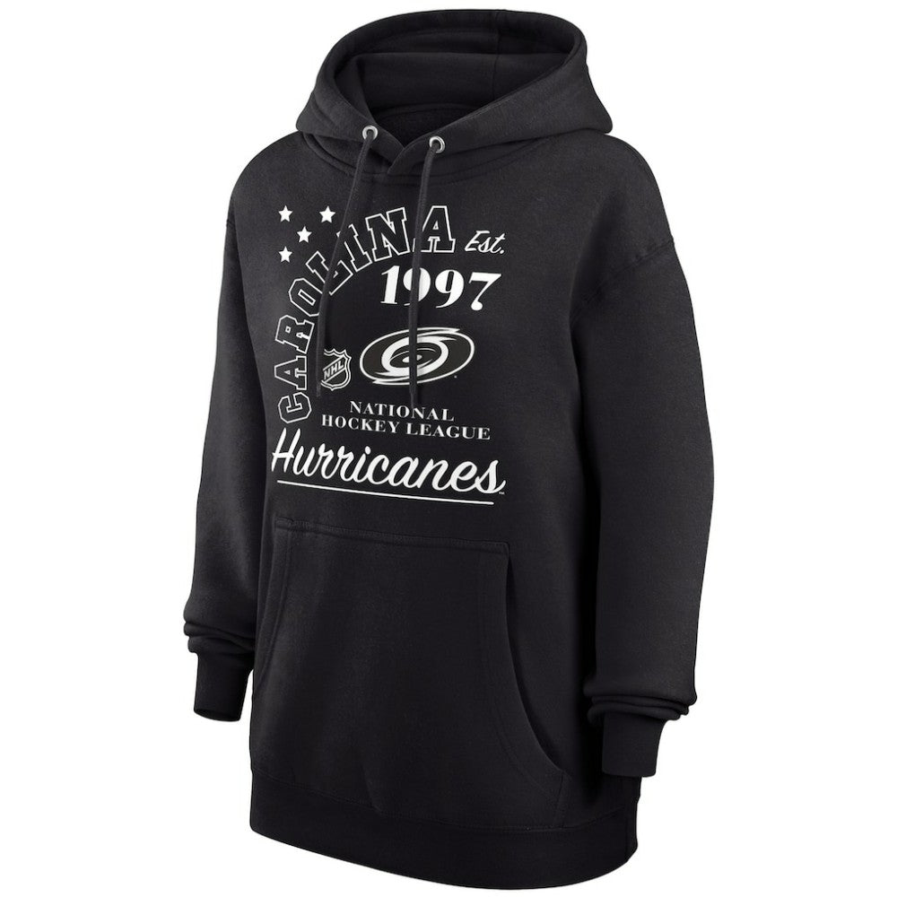 Carolina Hurricanes Starter Arch City Team Graphic Fleece Pullover Hoodie Black