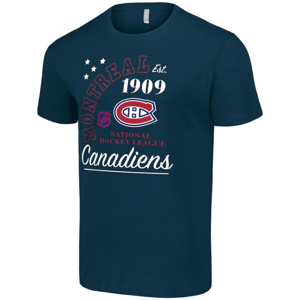 Montreal Canadiens Starter Arch City Team Graphic T-Shirt Navy