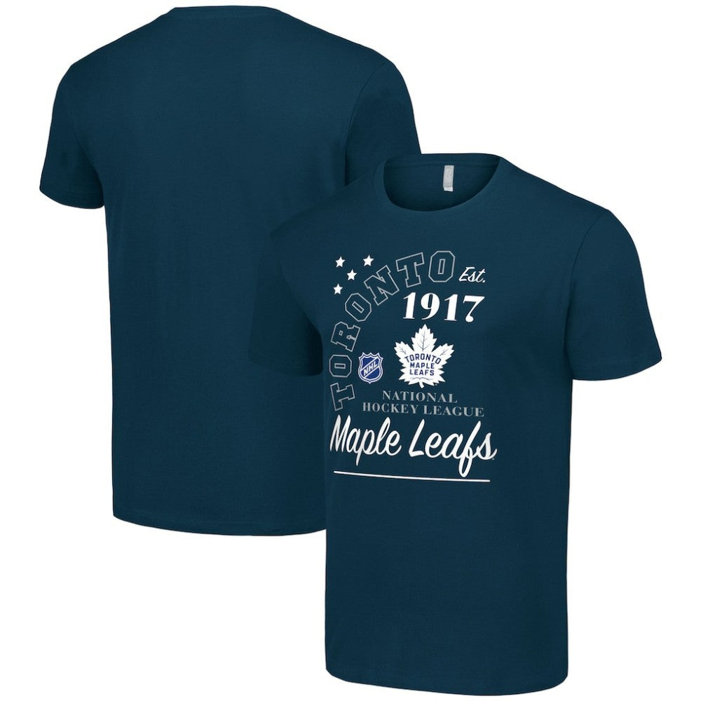 Toronto Maple Leafs Starter Arch City Team Graphic T-Shirt Navy