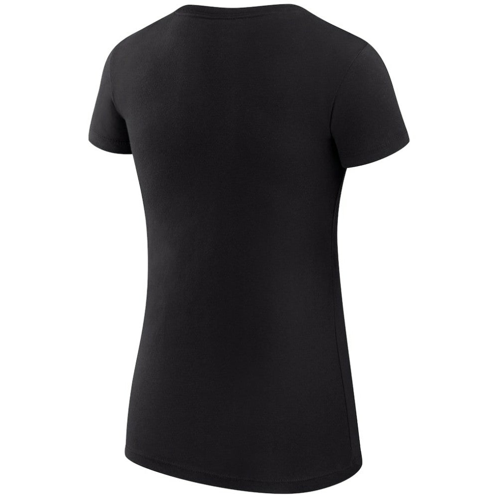 Detroit Red Wings G-III 4Her by Carl Banks Women's Super-Slim Fit Lightweight Dot Print Team T-Shirt Black