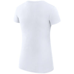 Florida Panthers G-III 4Her by Carl Banks Women's Super-Slim Fit Lightweight Dot Print Team T-Shirt White