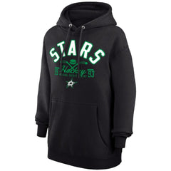 Dallas Stars Starter Puck Pullover Hoodie Black