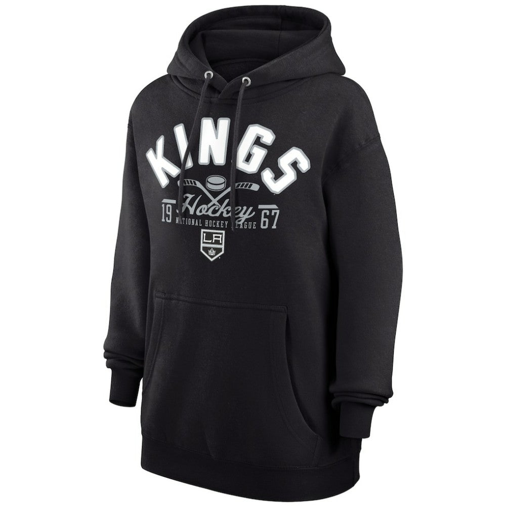 Los Angeles Kings Starter Puck Pullover Hoodie Black