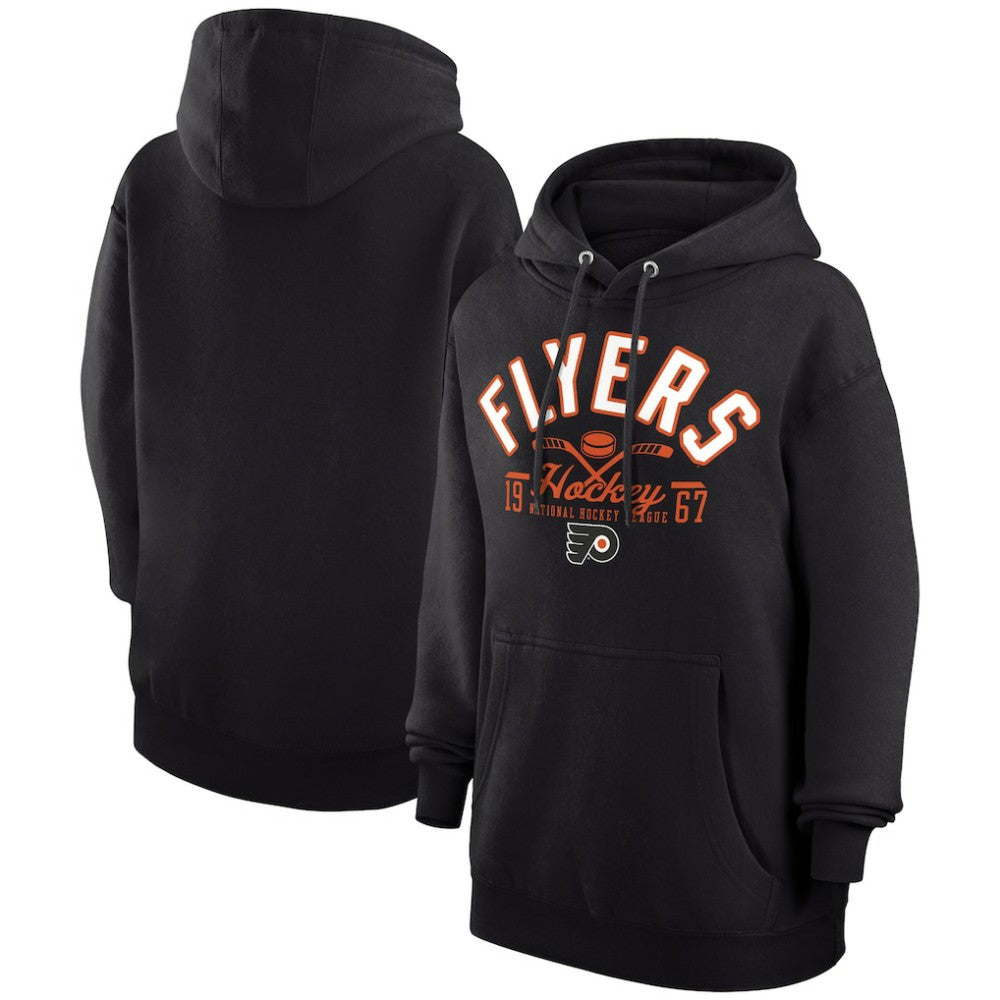 Philadelphia Flyers Starter Puck Pullover Hoodie Black