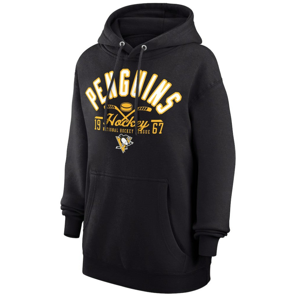 Pittsburgh Penguins Starter Puck Pullover Hoodie Black