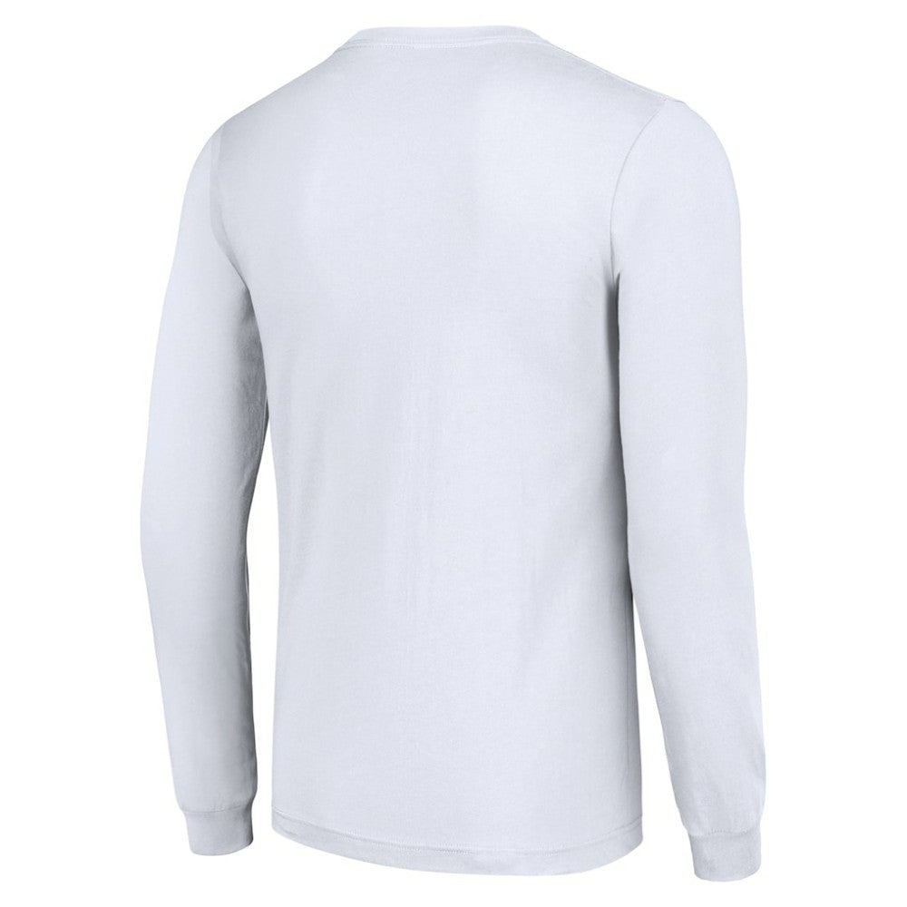 San Jose Sharks Starter Puck Long Sleeve T-Shirt White