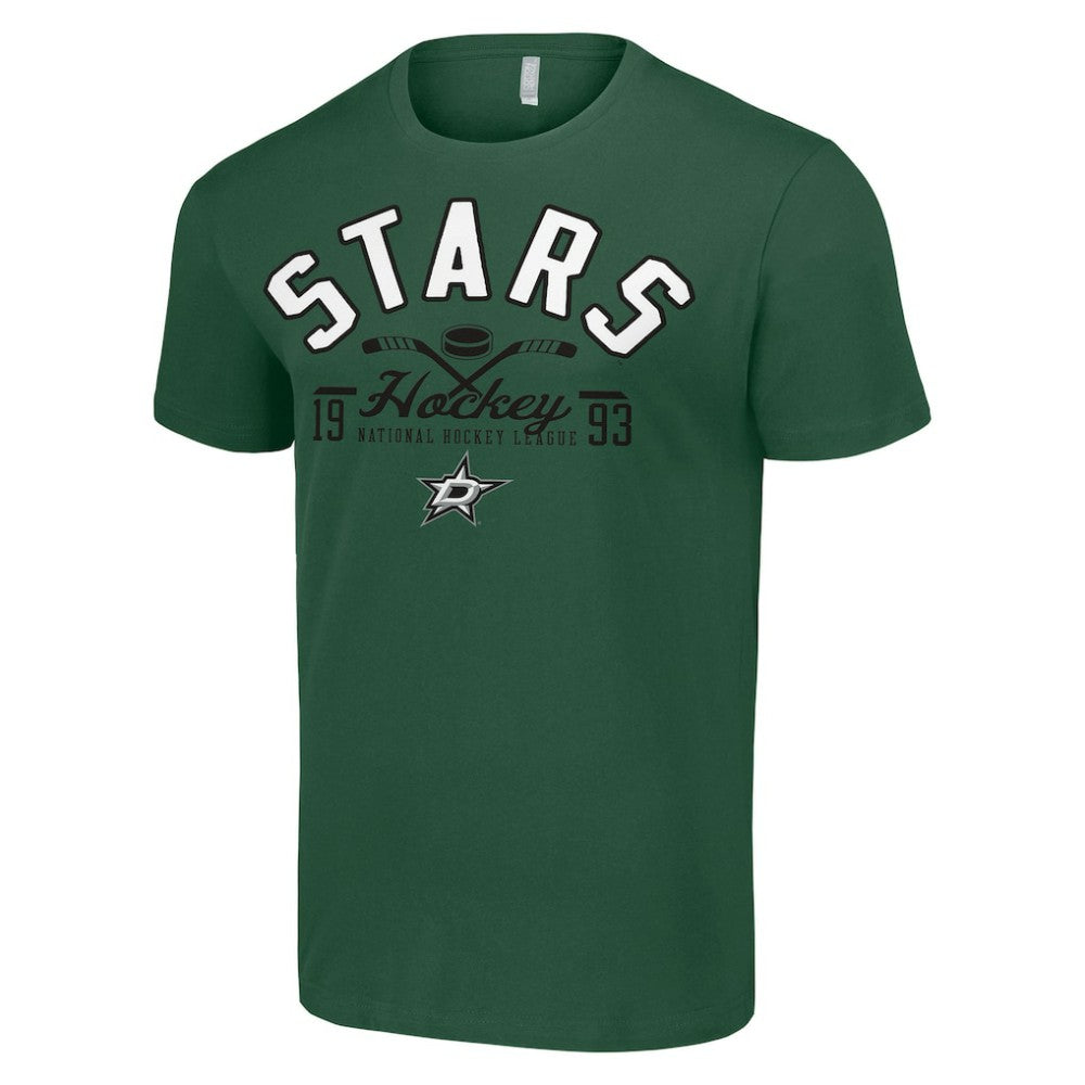 Dallas Stars Starter Half Puck T-Shirt Green