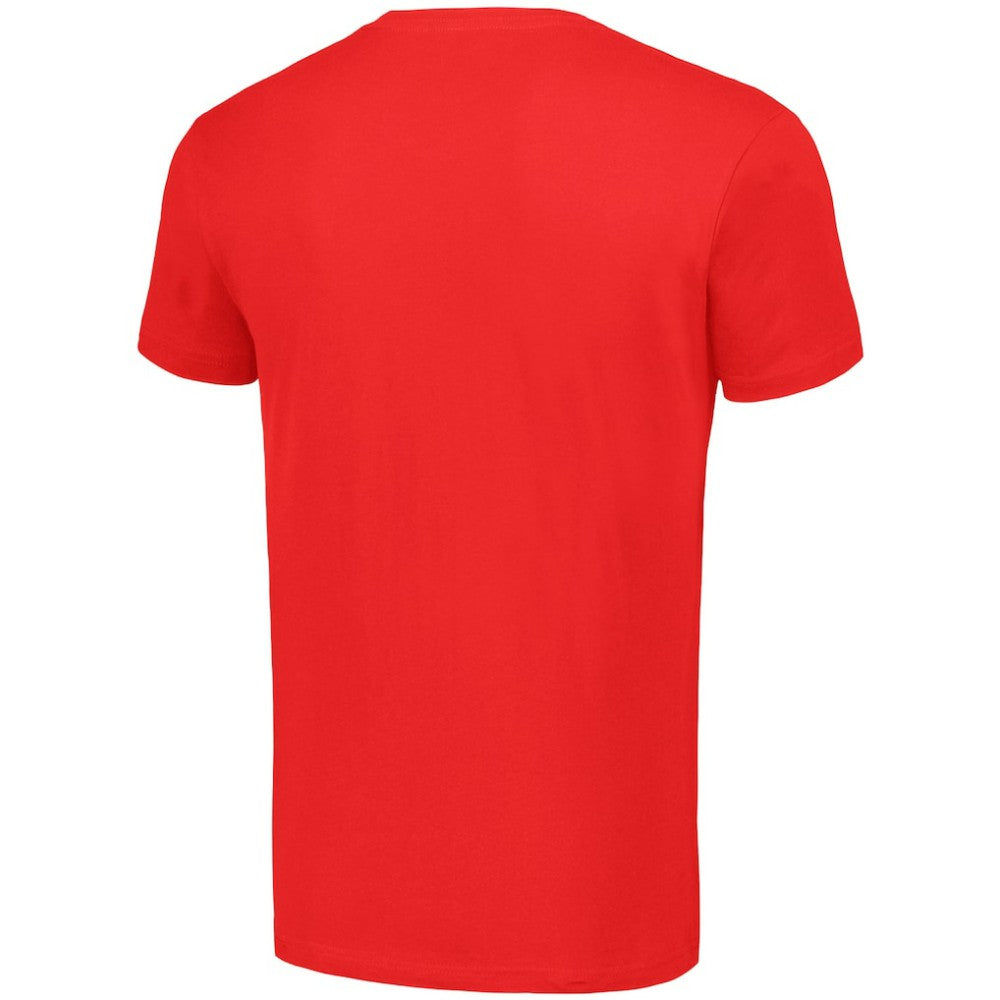 Chicago Blackhawks Starter Half Puck T-Shirt Red