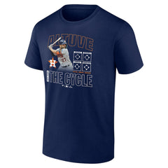Jose Altuve Houston Astros Cycle T-Shirt - Navy