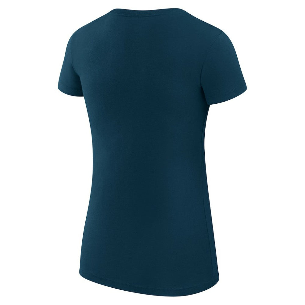 Washington Capitals G-III 4Her by Carl Banks Women's Super-Slim Fit Lightweight Team Sport T-Shirt Navy
