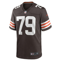 Dawand Jones Cleveland Browns Team Game Jersey - Brown