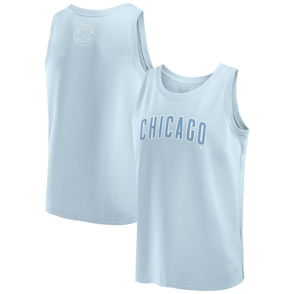 Chicago Cubs Elements Tank Top Light Blue