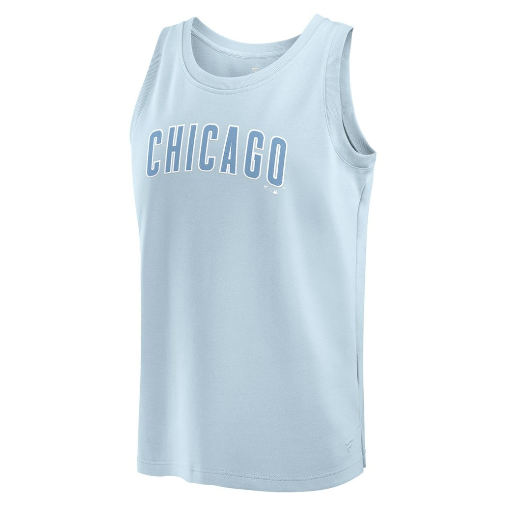 Chicago Cubs Elements Tank Top Light Blue